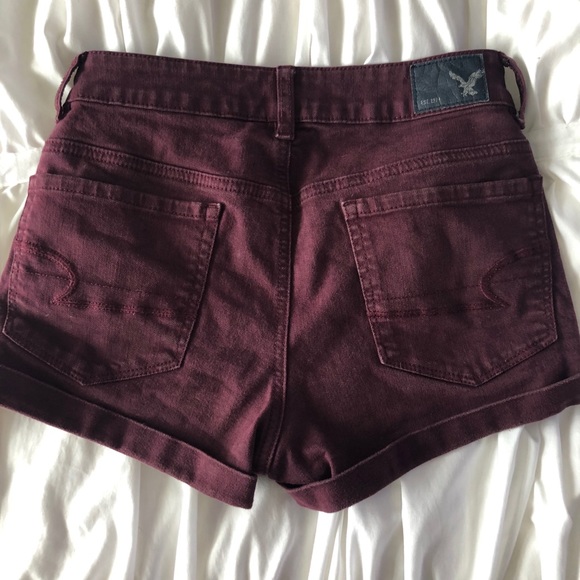American eagle purple jean shorts - Picture 2 of 3